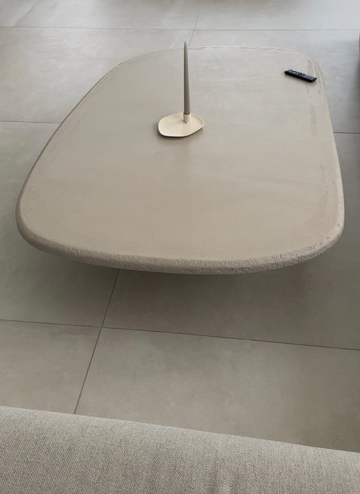 Matbordet som blev microcement